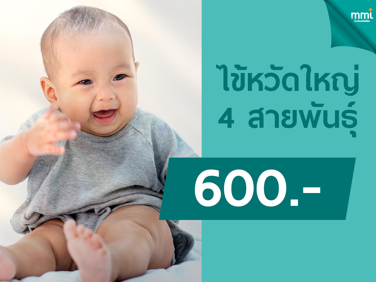 วัคซีนไข้หวัดใหญ่ 4 สายพันธ์ุ